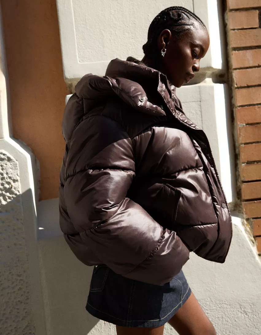 Water-repellent & thermal insulation puffer jacket