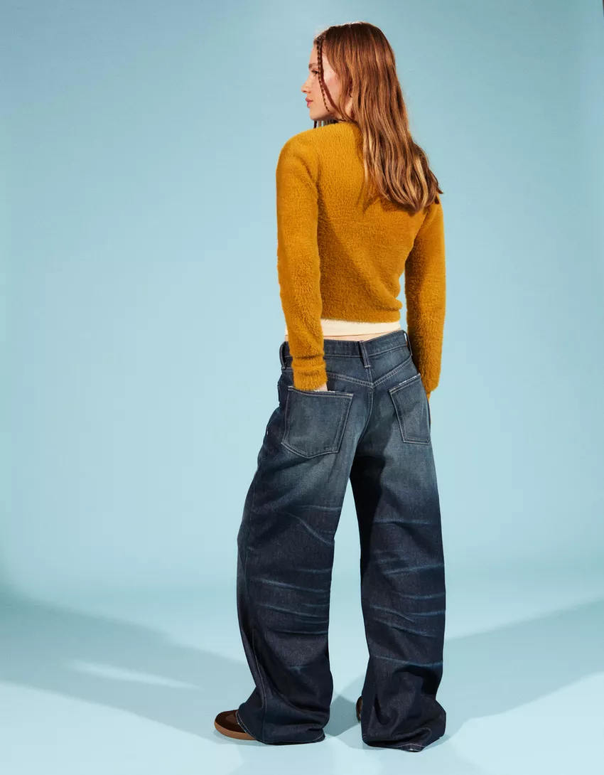 Faux fur Rilakkuma sweater