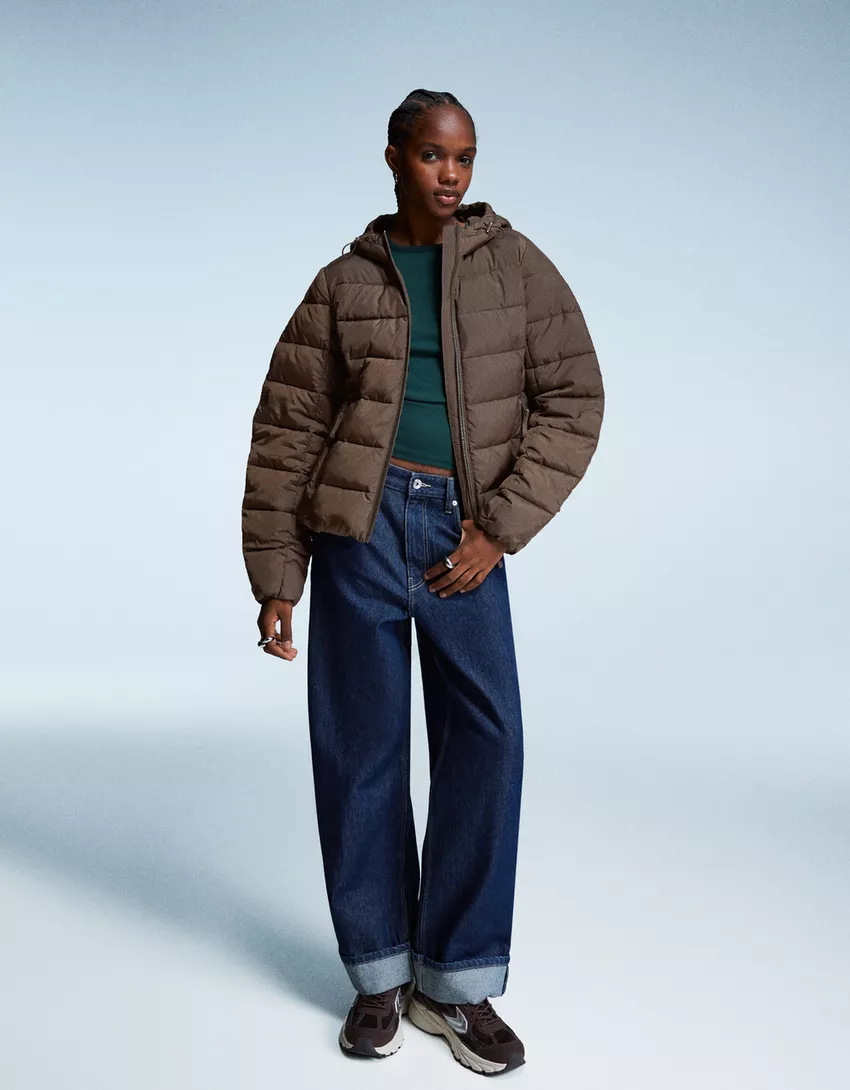 Lightweight puffer jacket