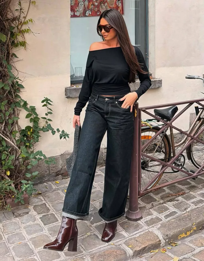 Chunky heel ankle boots