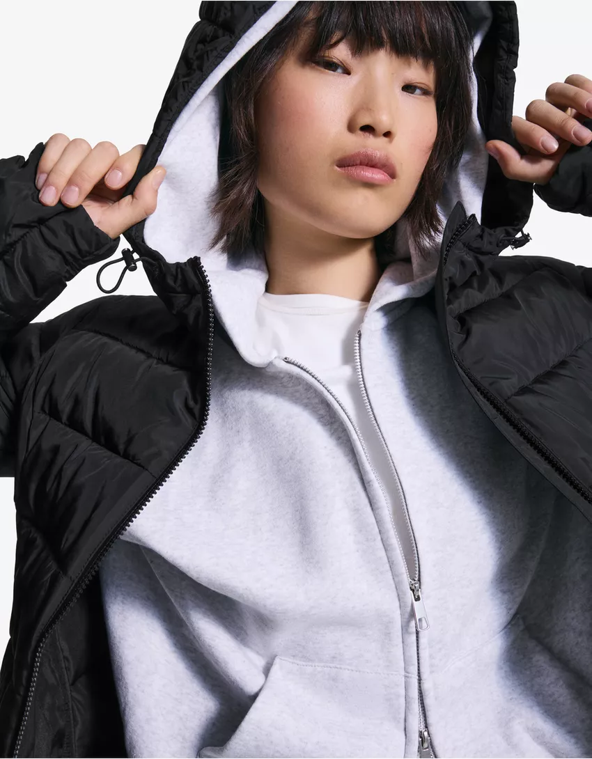 Lightweight puffer jacket