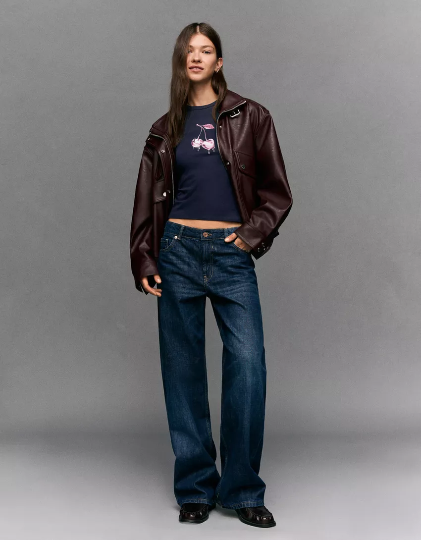 Short sleeve print T-shirt