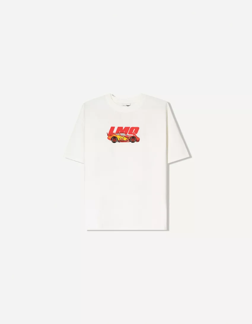 Short sleeve Cars print T-shirt