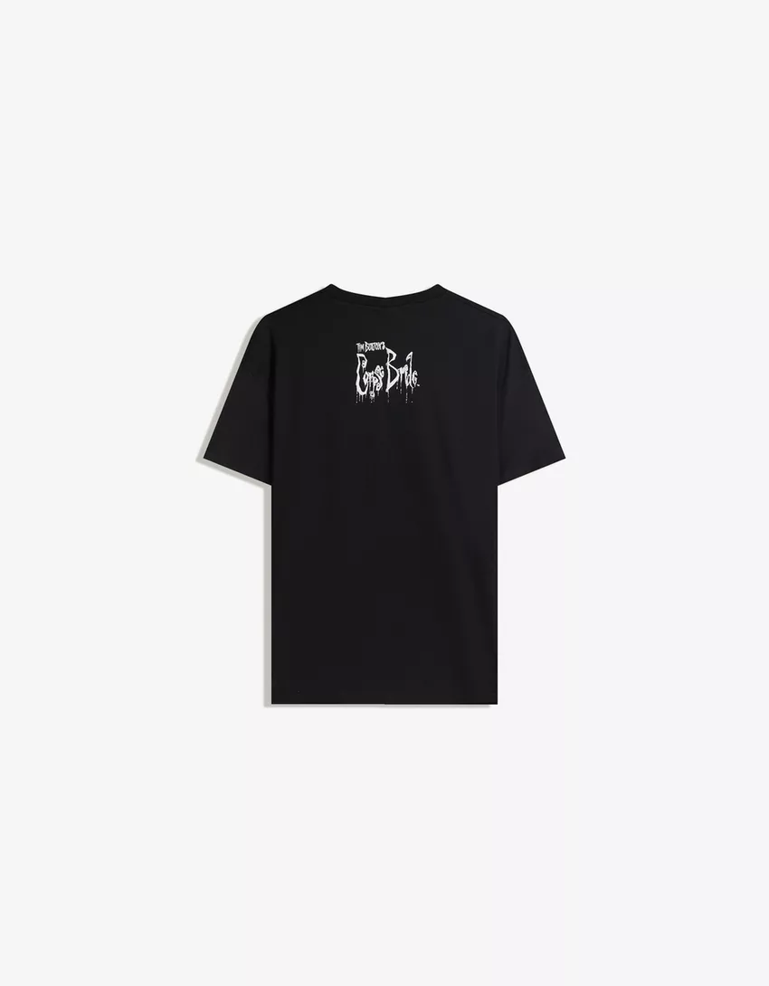 Corpse Bride print short sleeve T-shirt