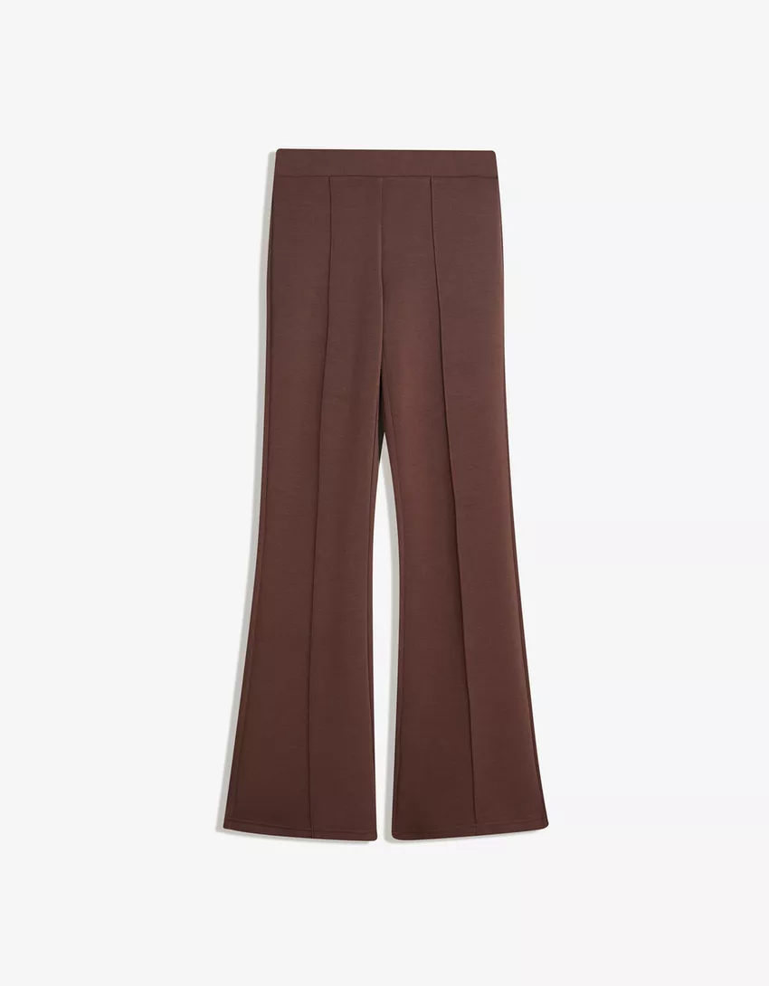Soft modal flared pants