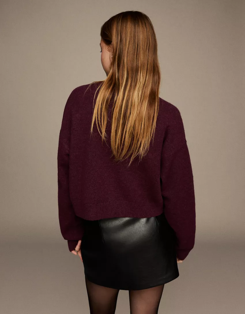 Soft touch button-up cardigan