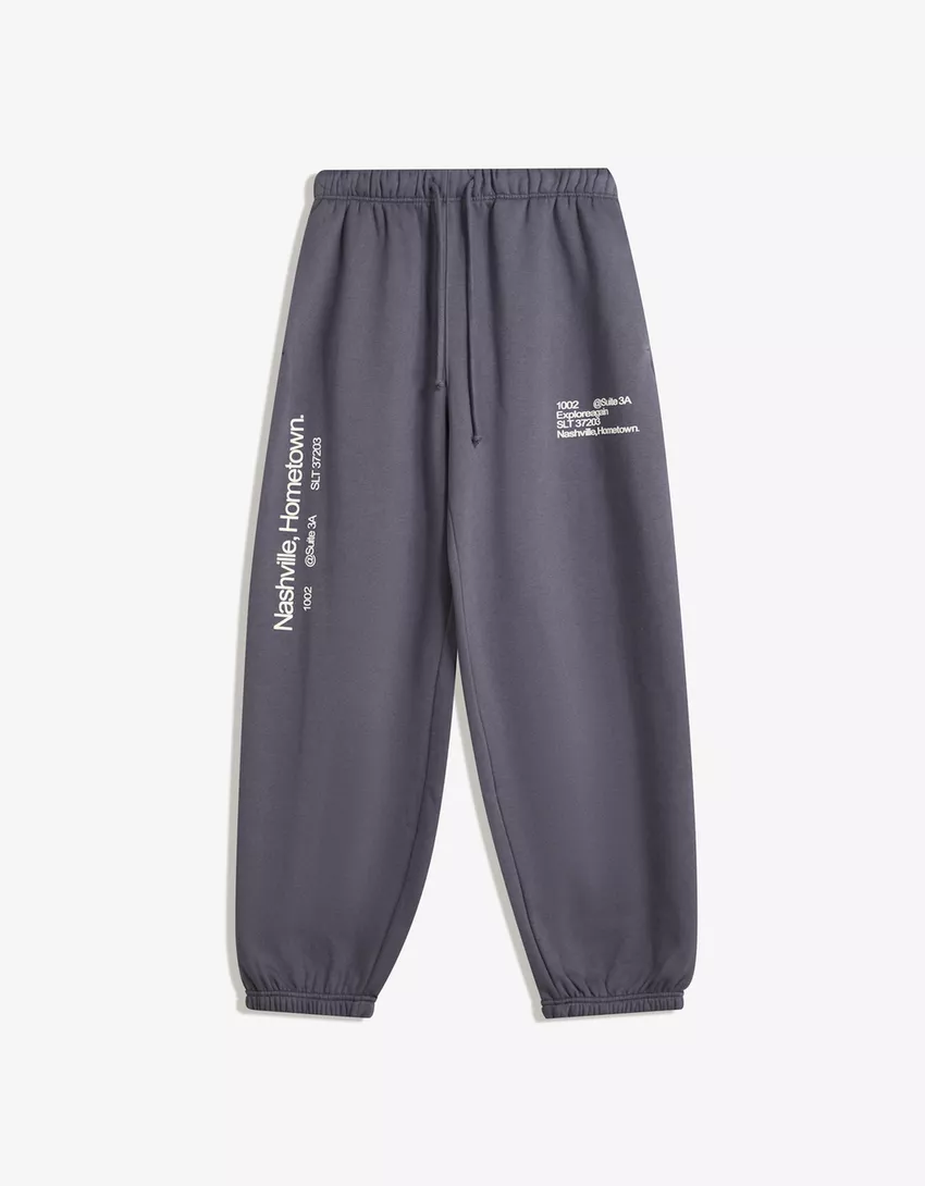 Sweatpants with print