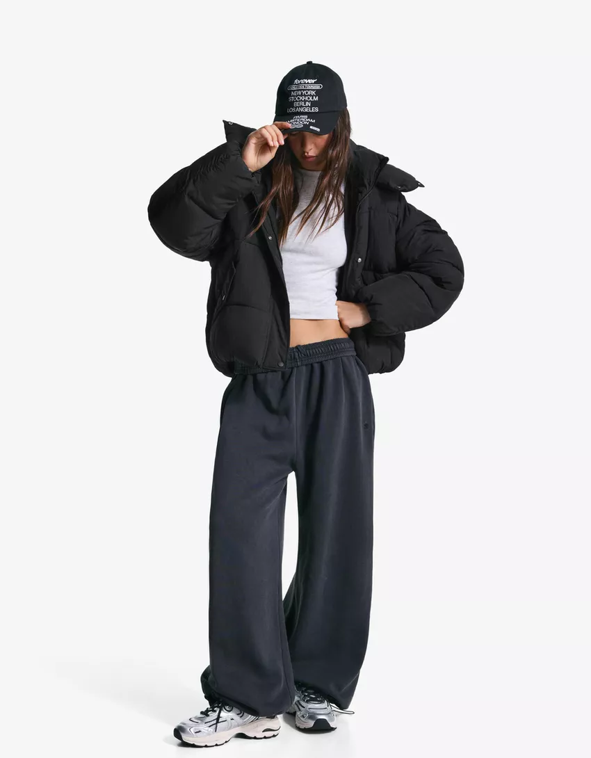 Water-repellent & thermal insulation puffer jacket