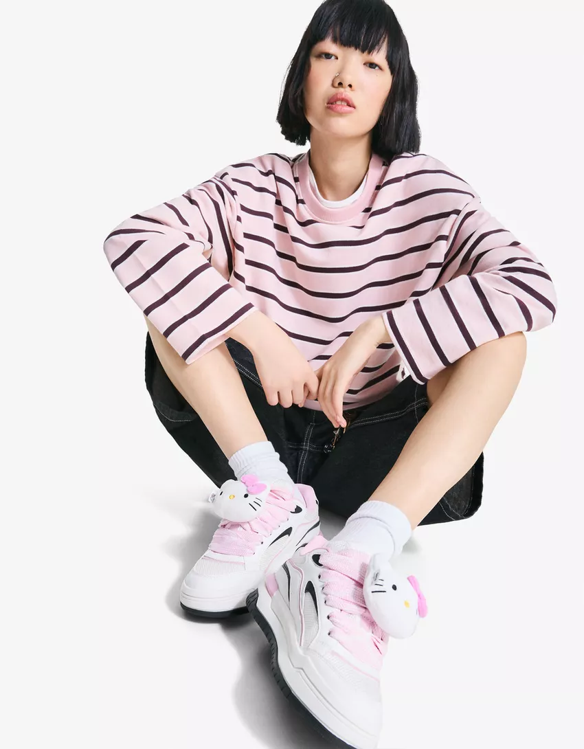 Hello Kitty skate sneakers