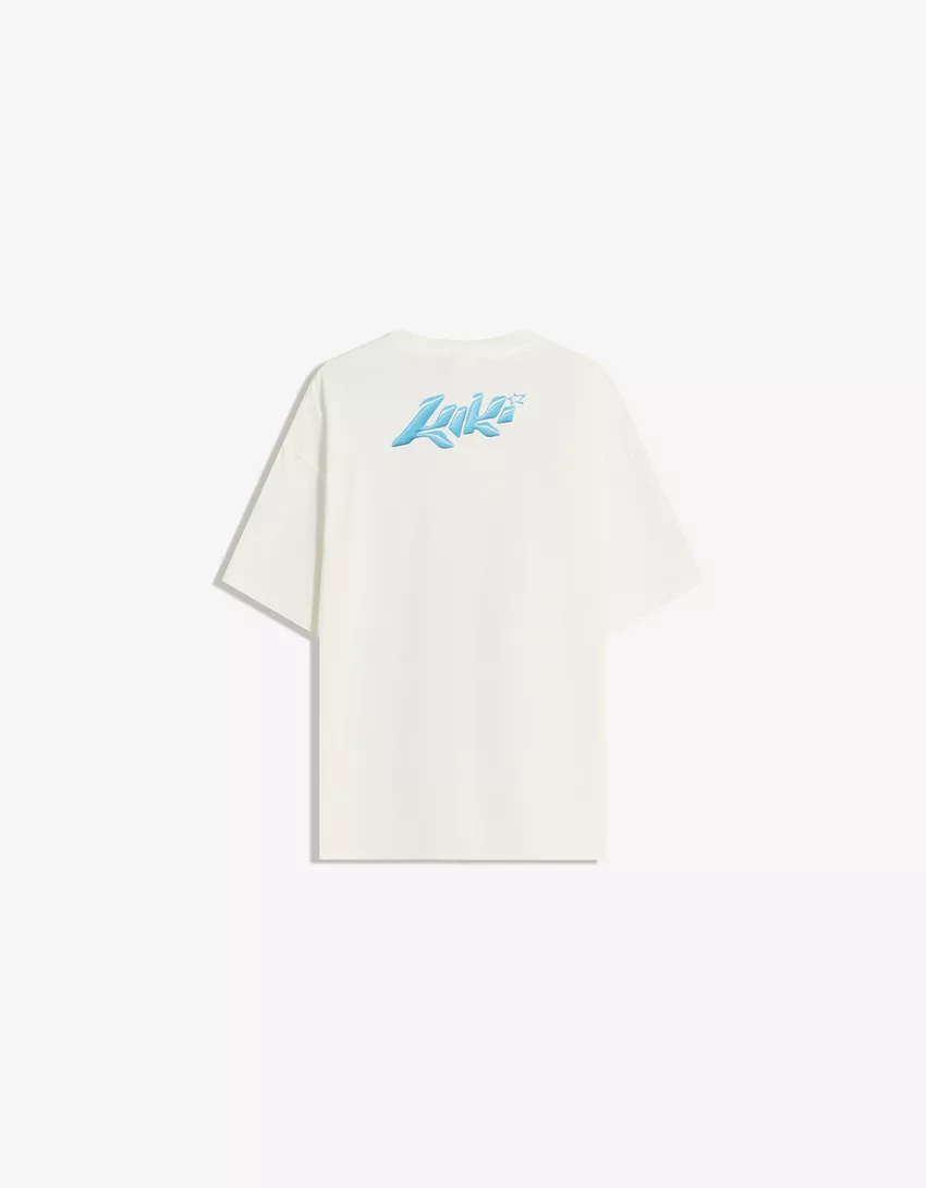 Lisa print short sleeve T-shirt