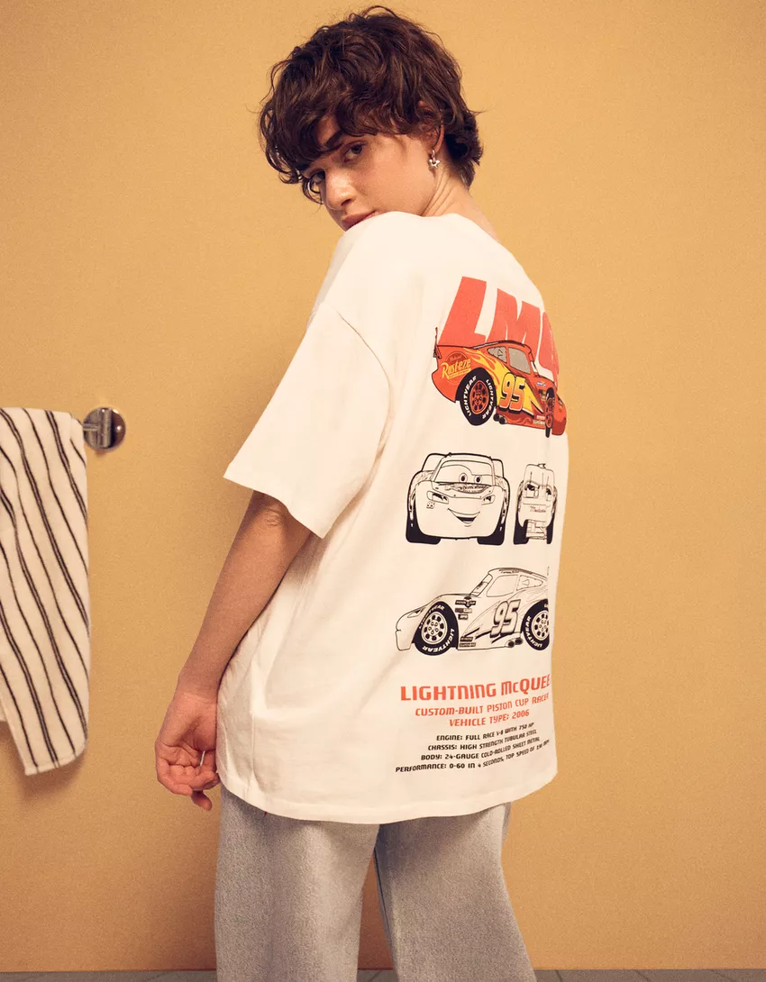 Short sleeve Cars print T-shirt