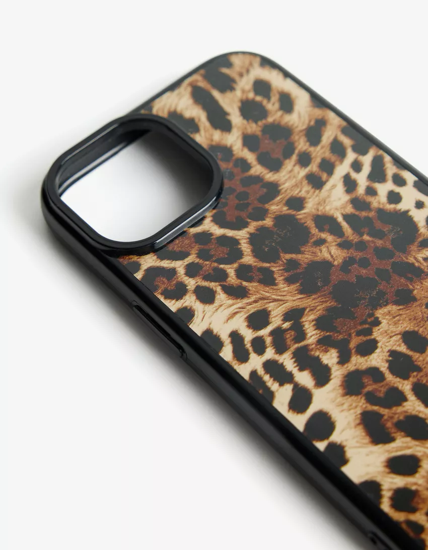 Animal print cell phone case