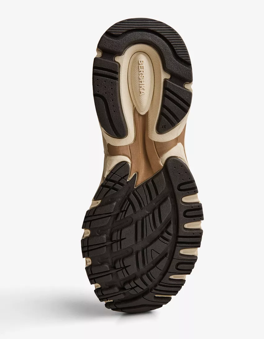 Multi-piece sneakers