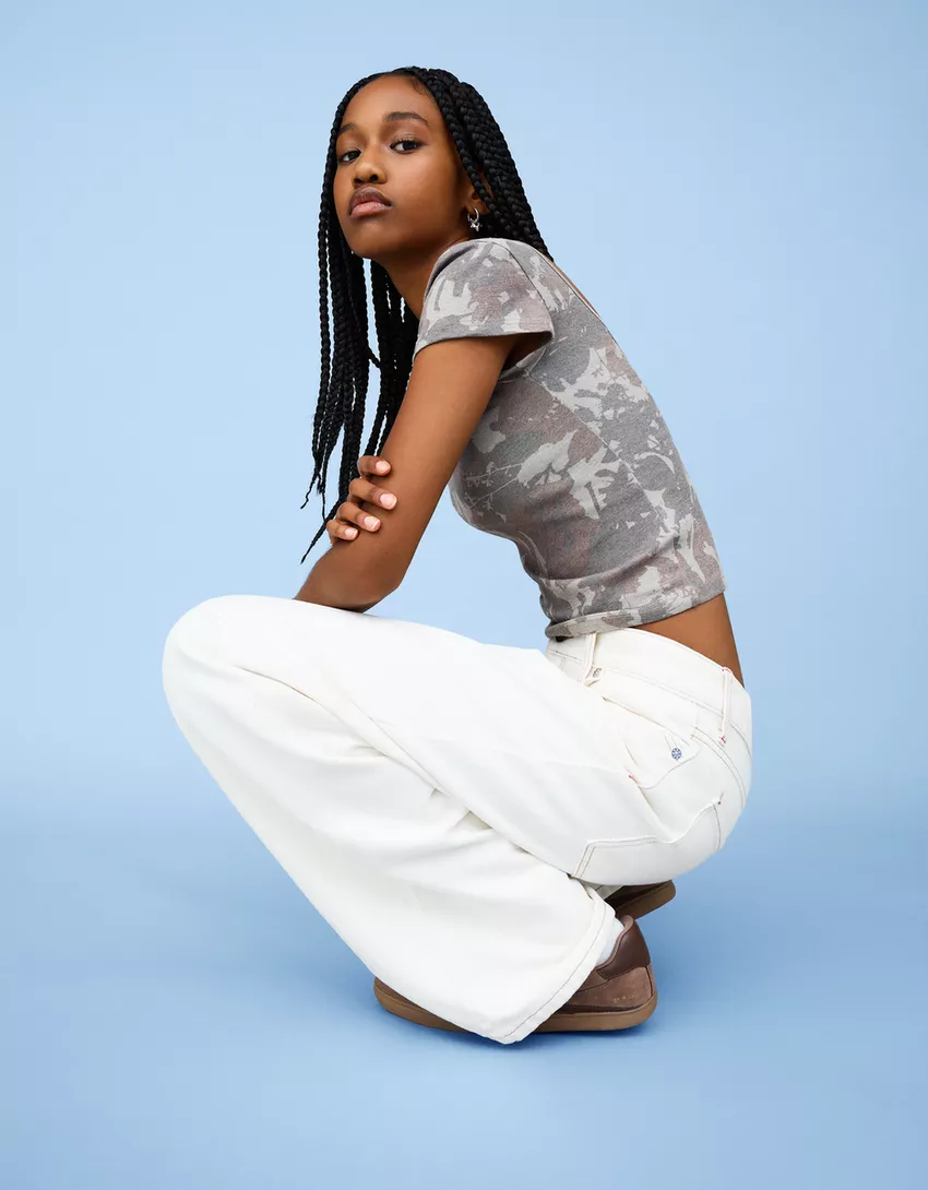 Short sleeve T-shirt with print