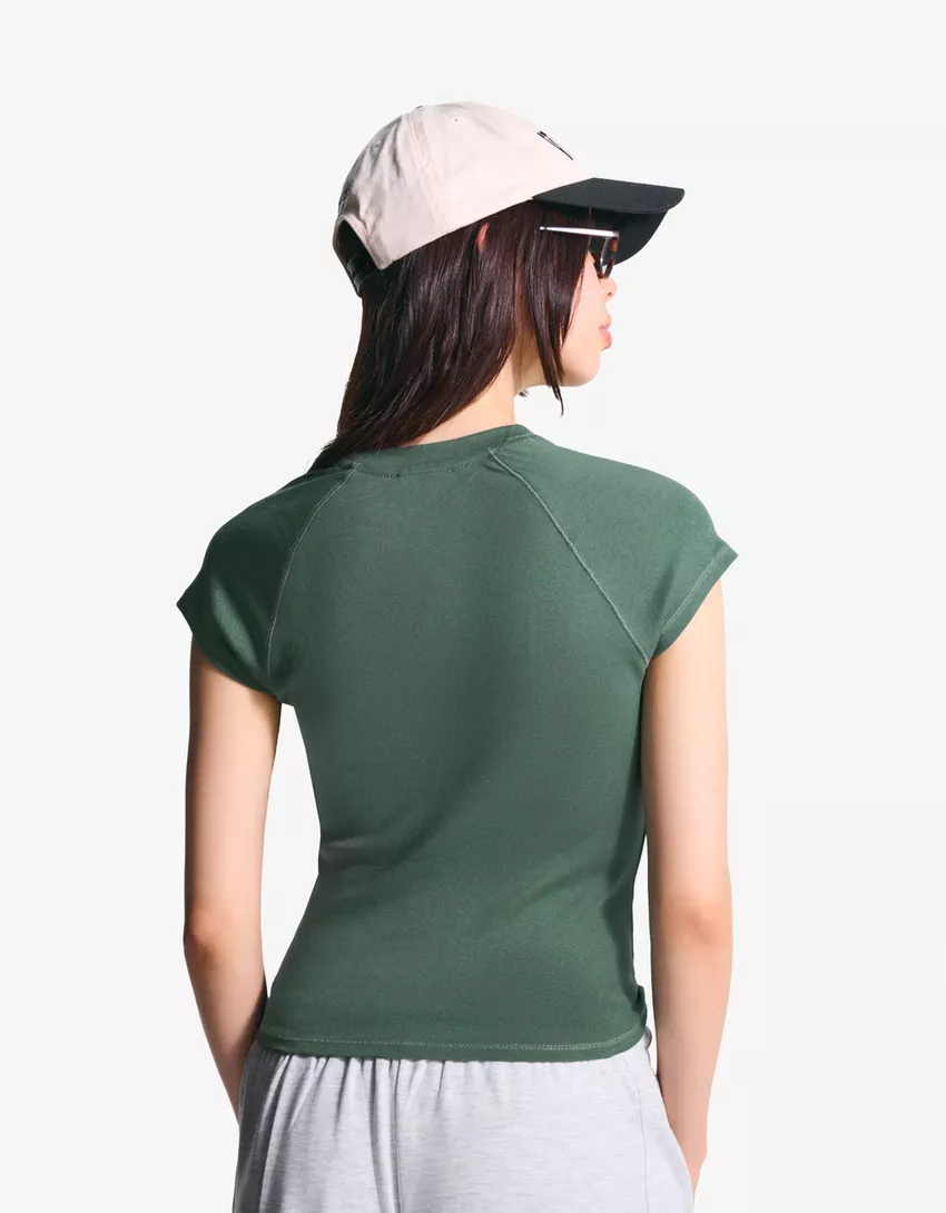 Short sleeve T-shirt with print