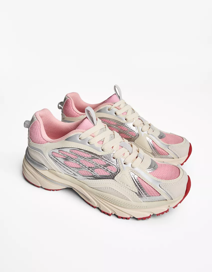 Multi-piece sneakers