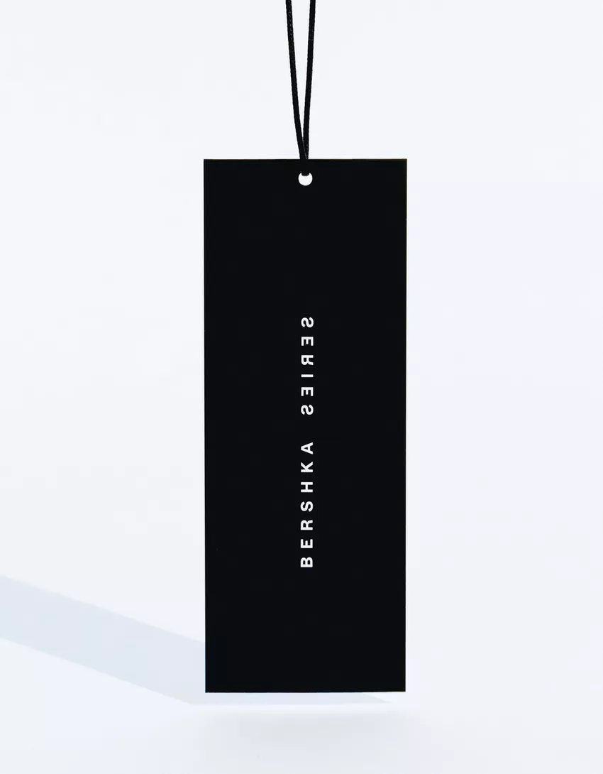 Metallic faux leather shorts