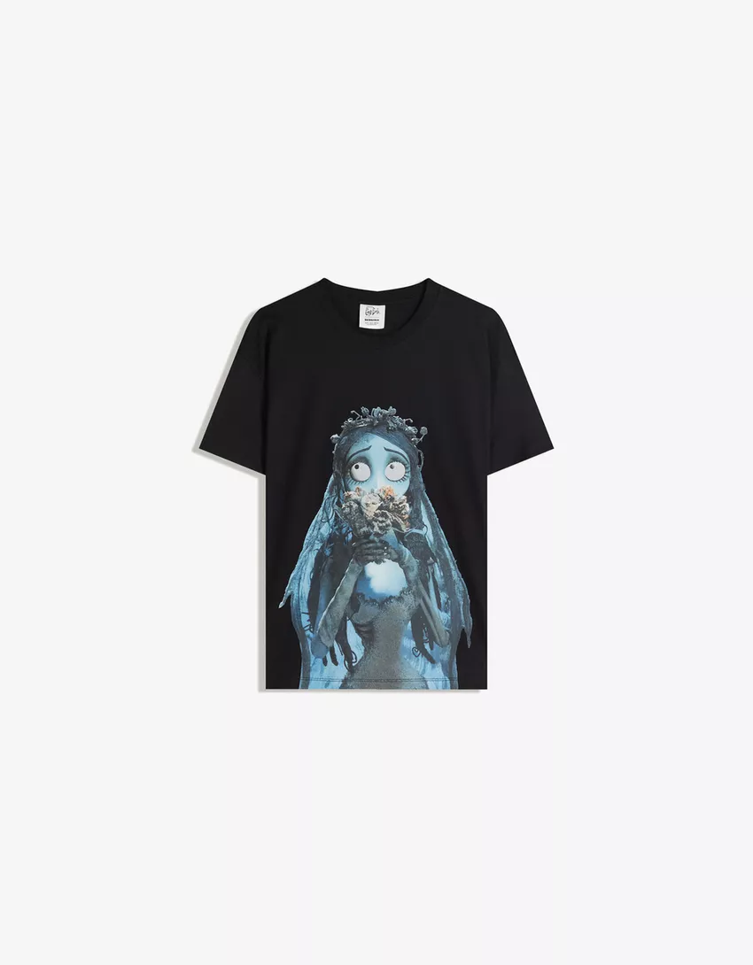 Corpse Bride print short sleeve T-shirt