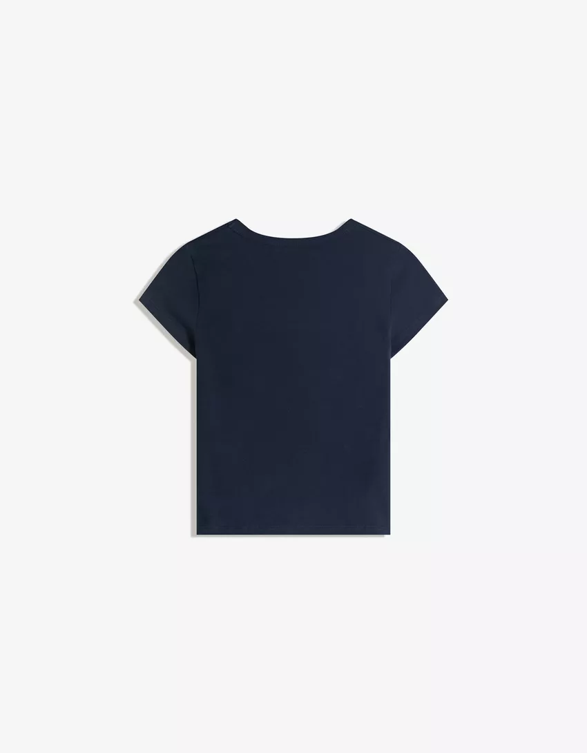 Short sleeve print T-shirt