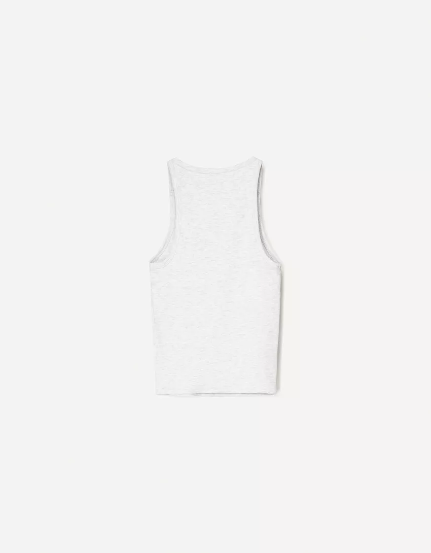Ribbed tank top