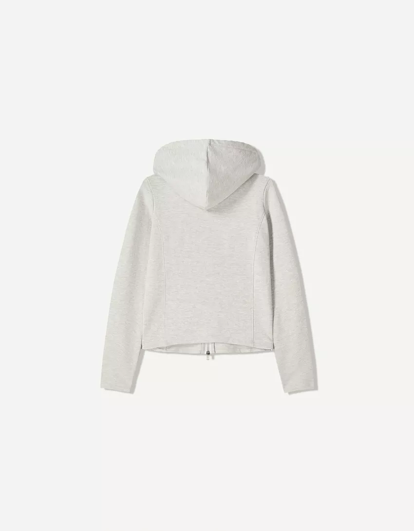 Zip-up hoodie