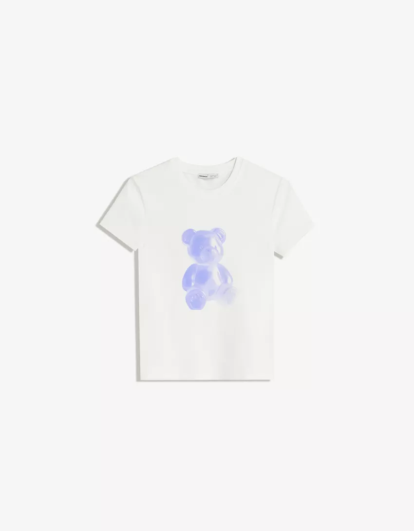 Short sleeve T-shirt with print