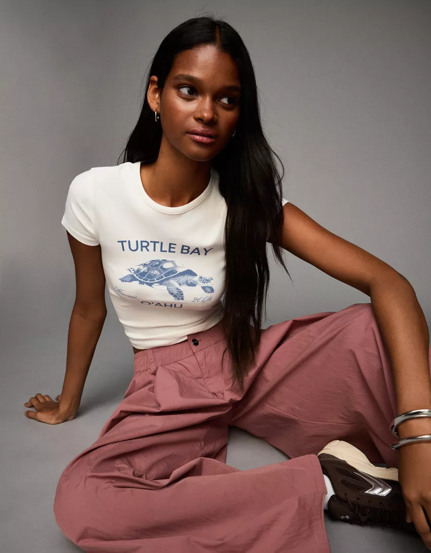 Short sleeve T-shirt with print