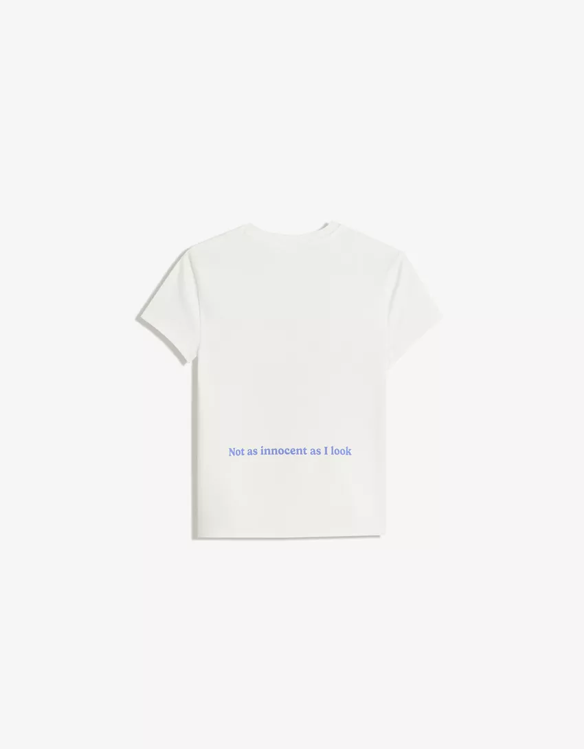 Short sleeve T-shirt with print