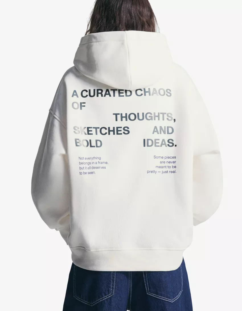Printed hoodie