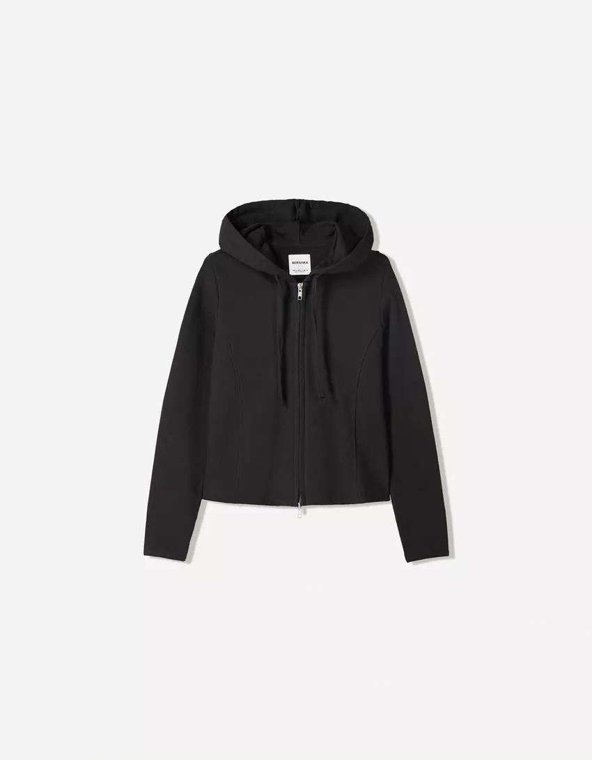 Zip-up hoodie