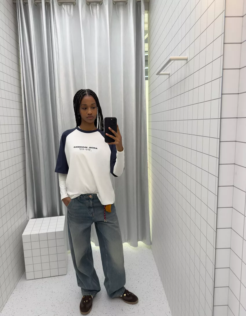 Short sleeve T-shirt with print