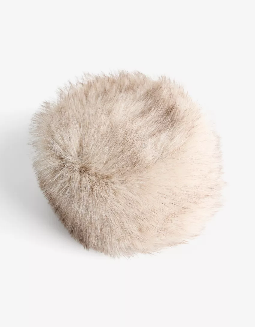 Faux fur hat