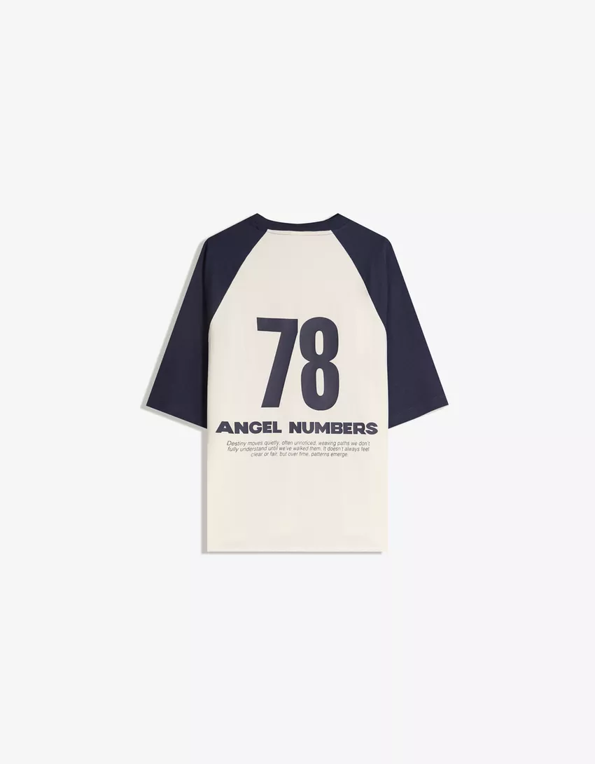 Short sleeve T-shirt with print