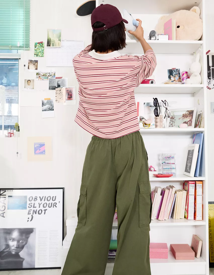 Cargo parachute pants