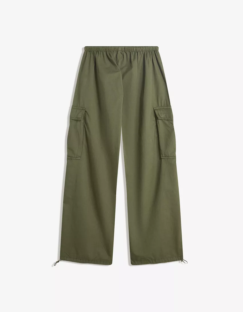 Cargo parachute pants