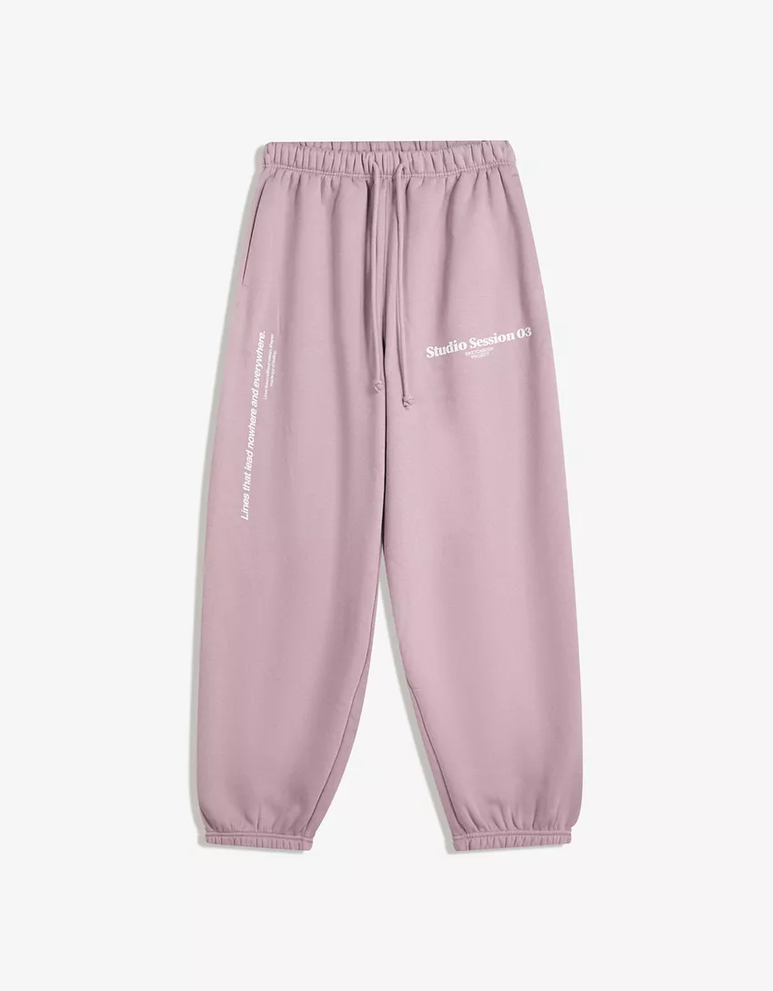 Sweatpants with print