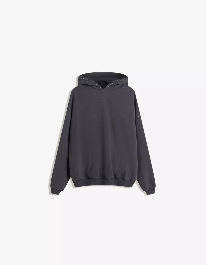 Studded hoodie