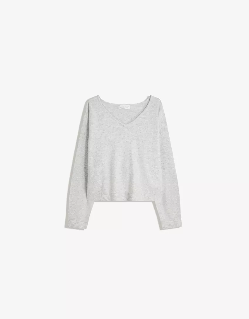 Soft touch V-neck sweater