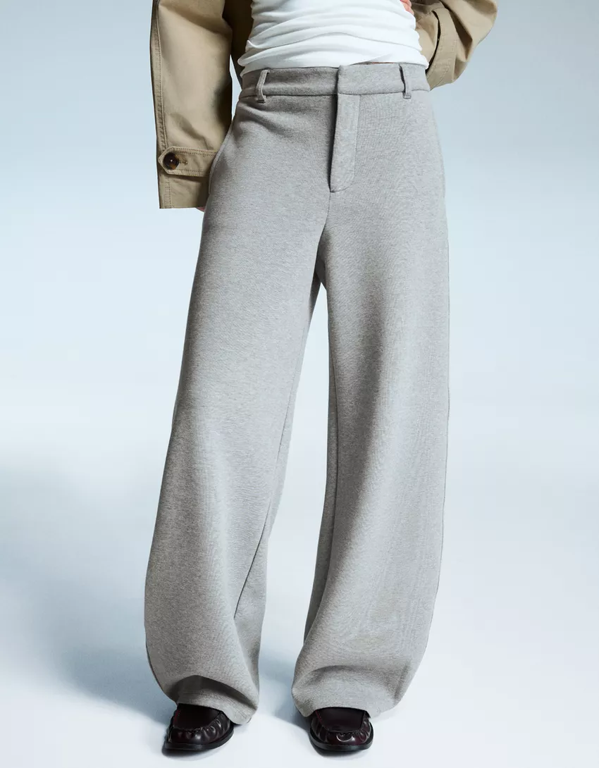 Tailored balloon fit pants