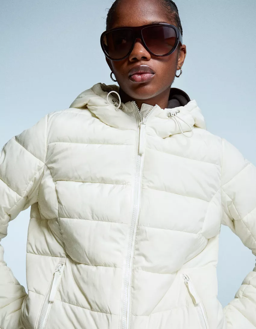 Lightweight puffer jacket