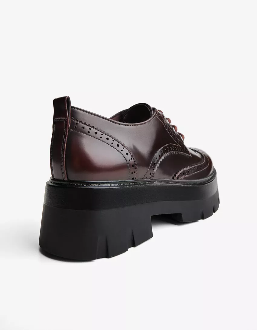 Chunky derby shoes