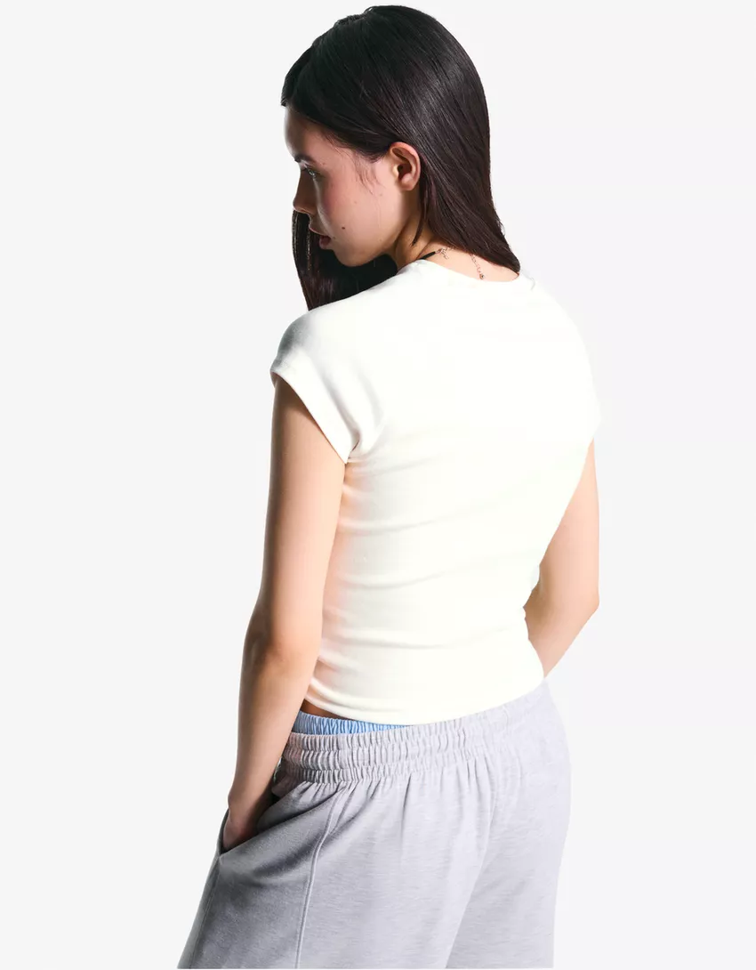 Short sleeve T-shirt with print