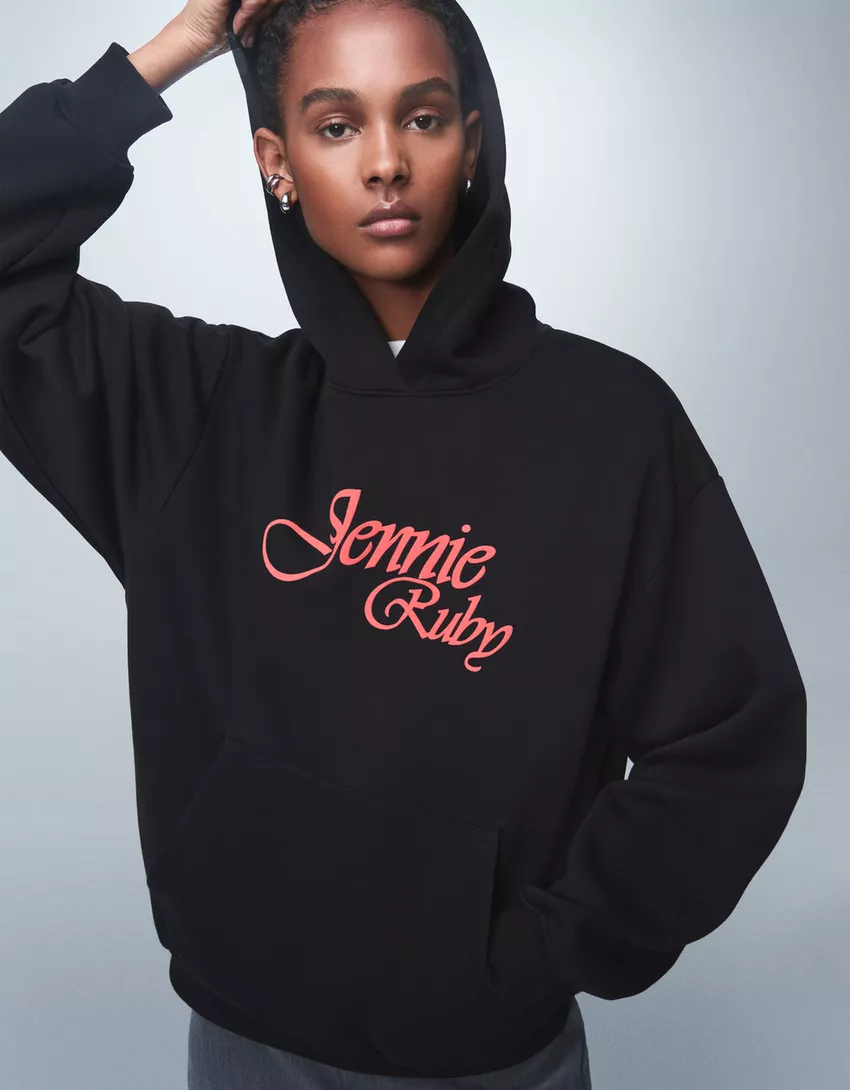 Jennie Ruby print hoodie