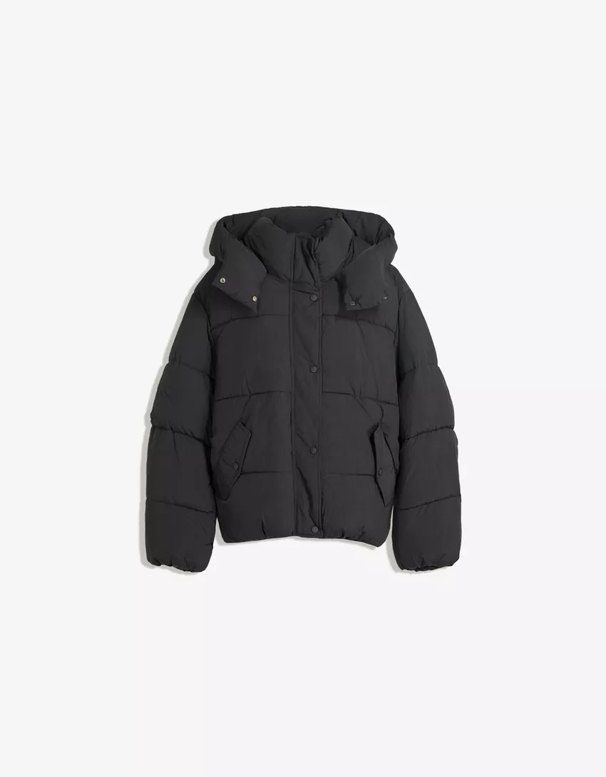 Water-repellent & thermal insulation puffer jacket