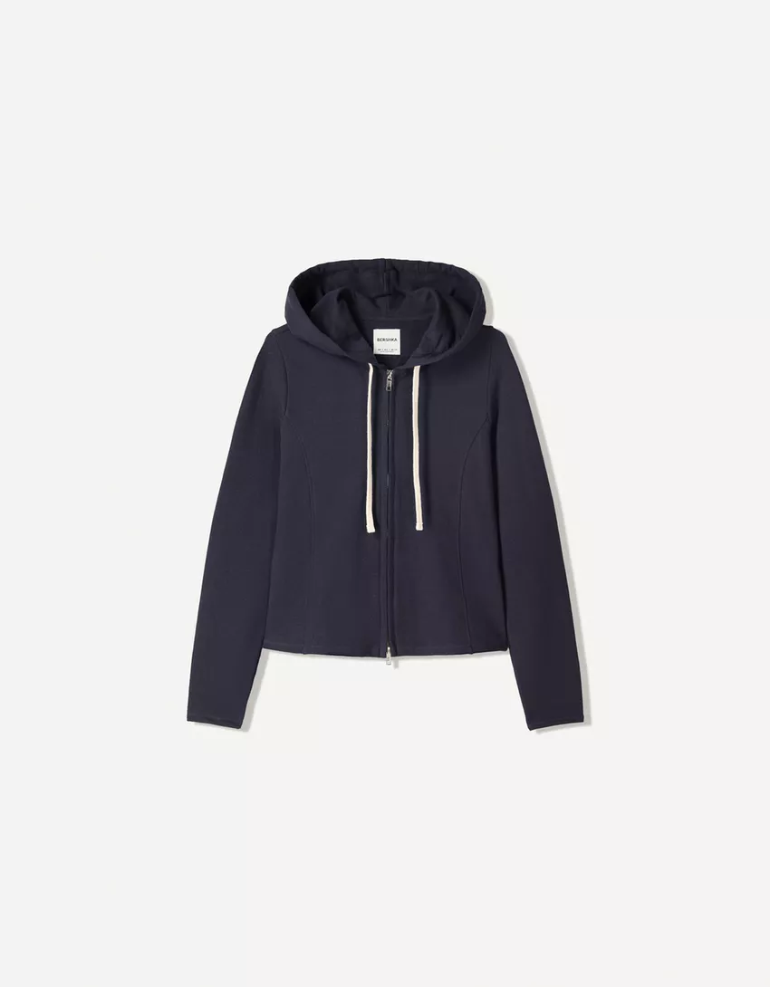 Zip-up hoodie