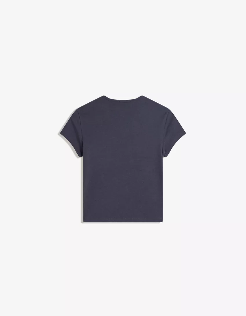 Short sleeve T-shirt with print