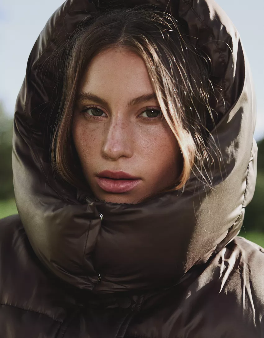 Water-repellent & thermal insulation puffer jacket