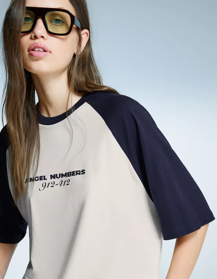 Short sleeve T-shirt with print