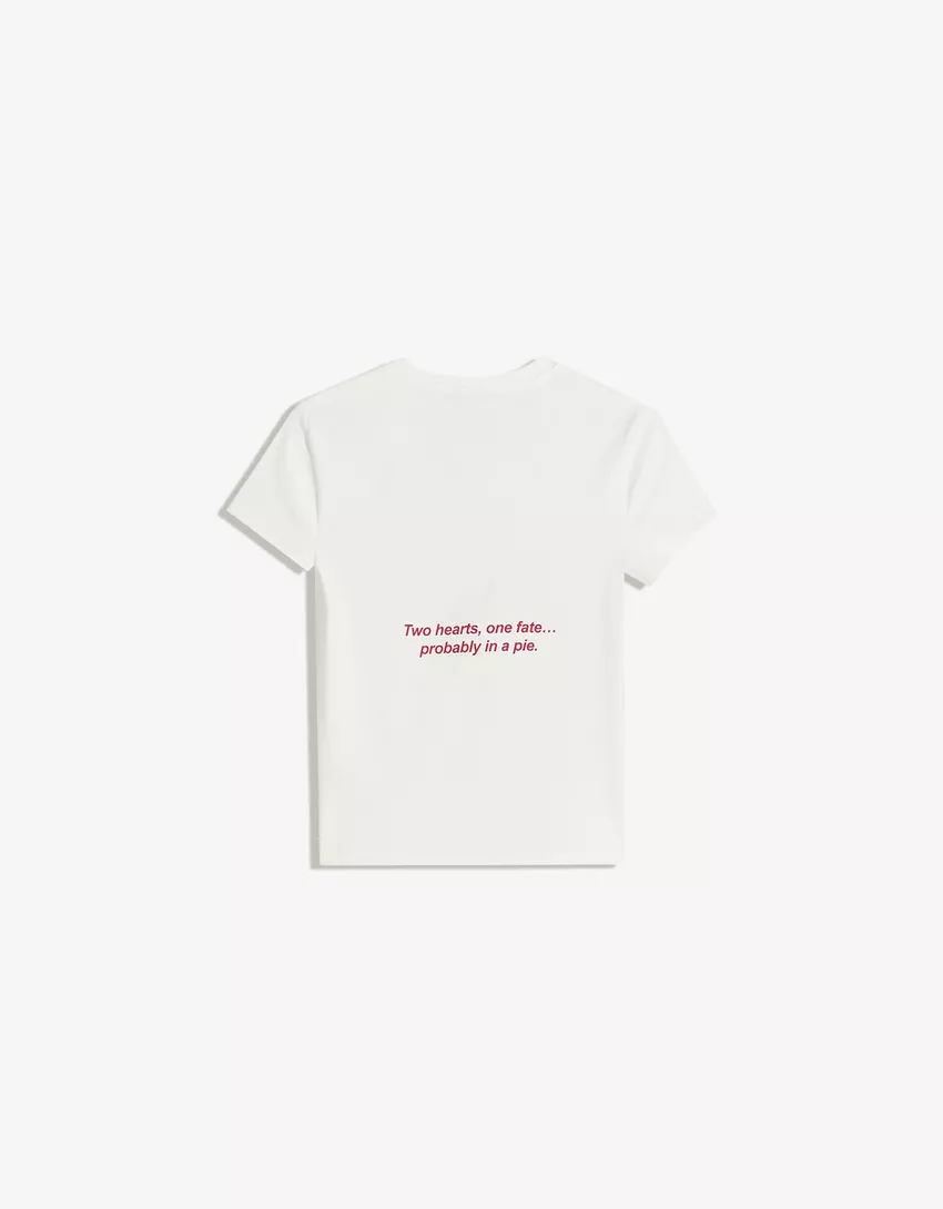 Short sleeve T-shirt with print