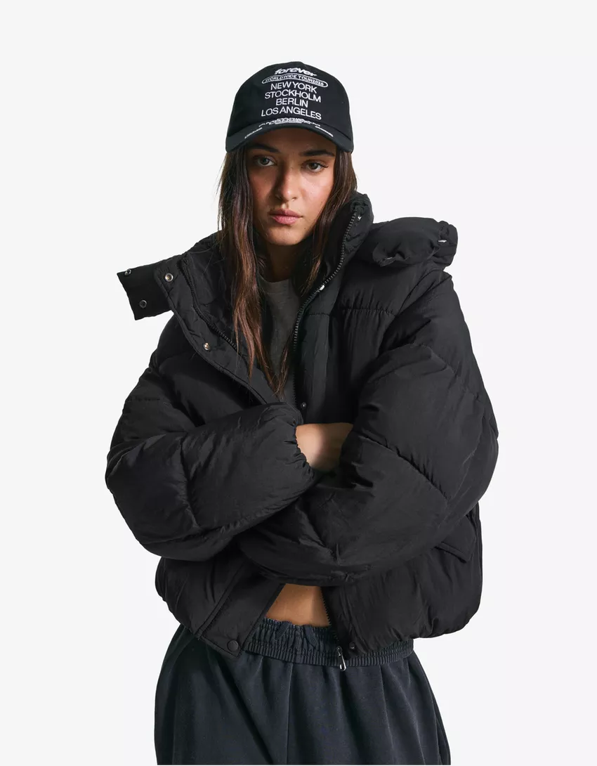 Water-repellent & thermal insulation puffer jacket